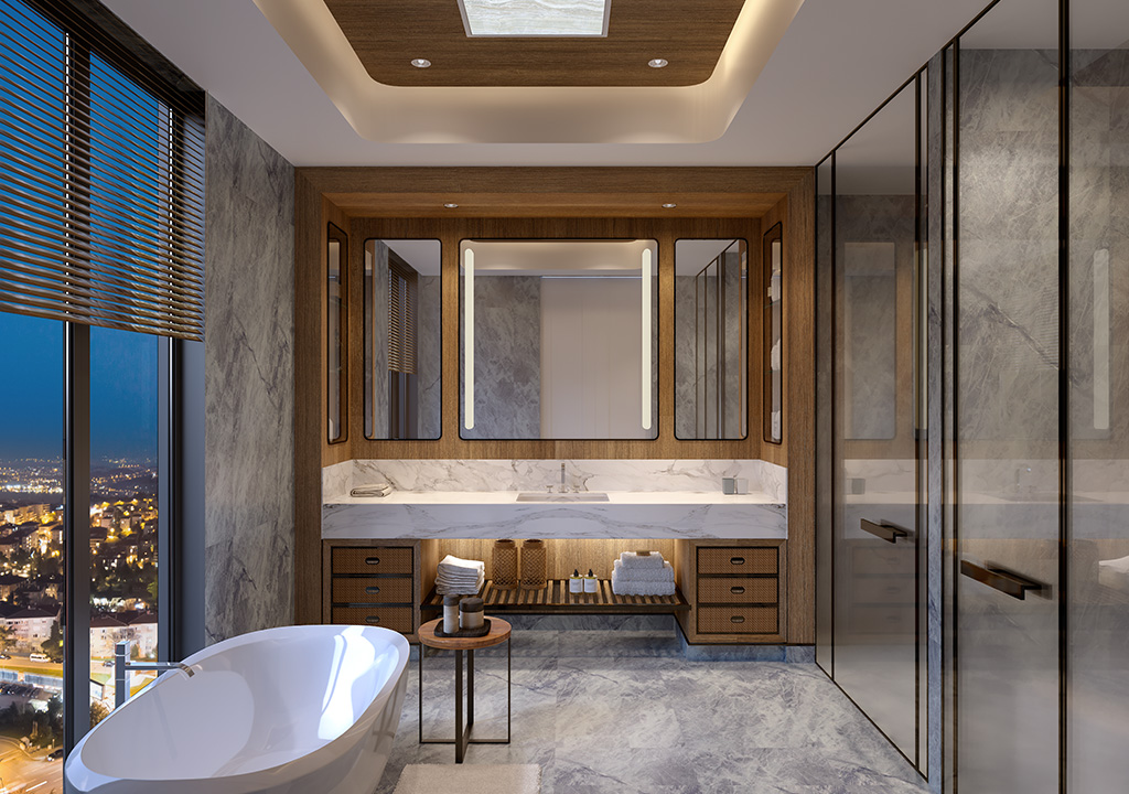 Four Seasons Residences Bathroom
