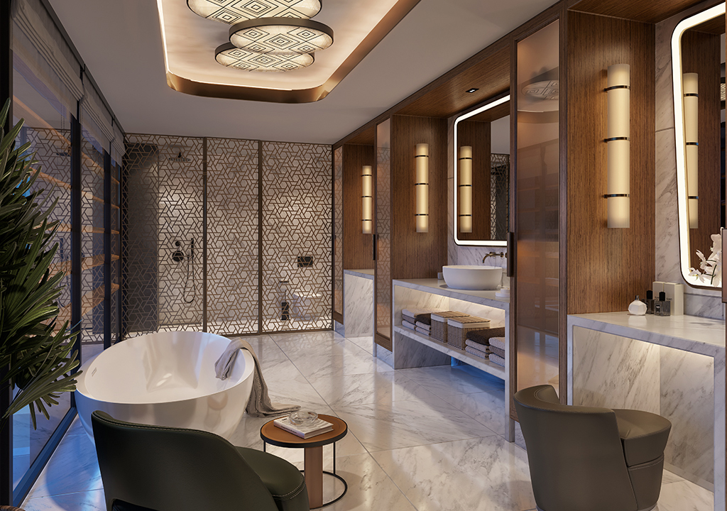 Four Seasons Residences Bathroom