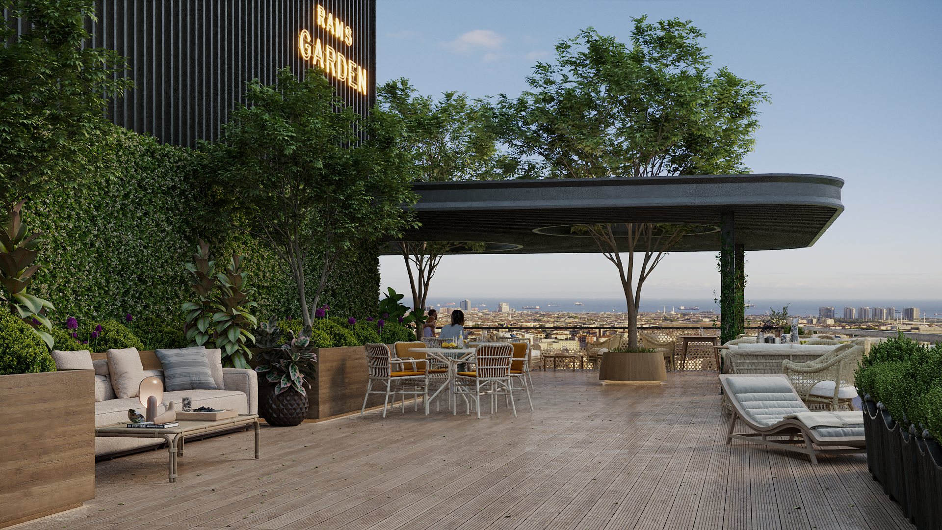 ams Garden Bahcelievler Roof Terrace