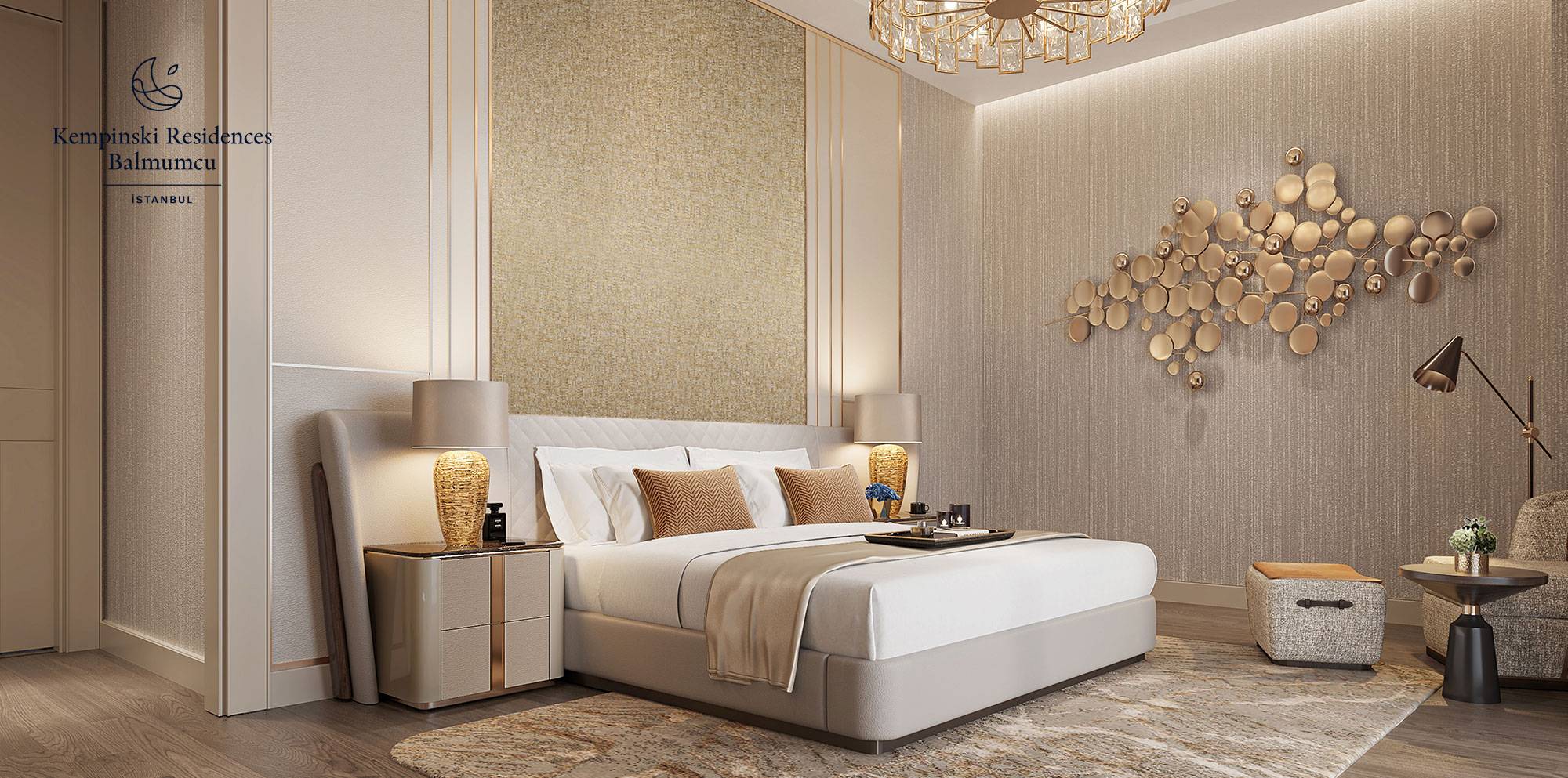 Kempinski Private Residences Balmumcu Bedroom