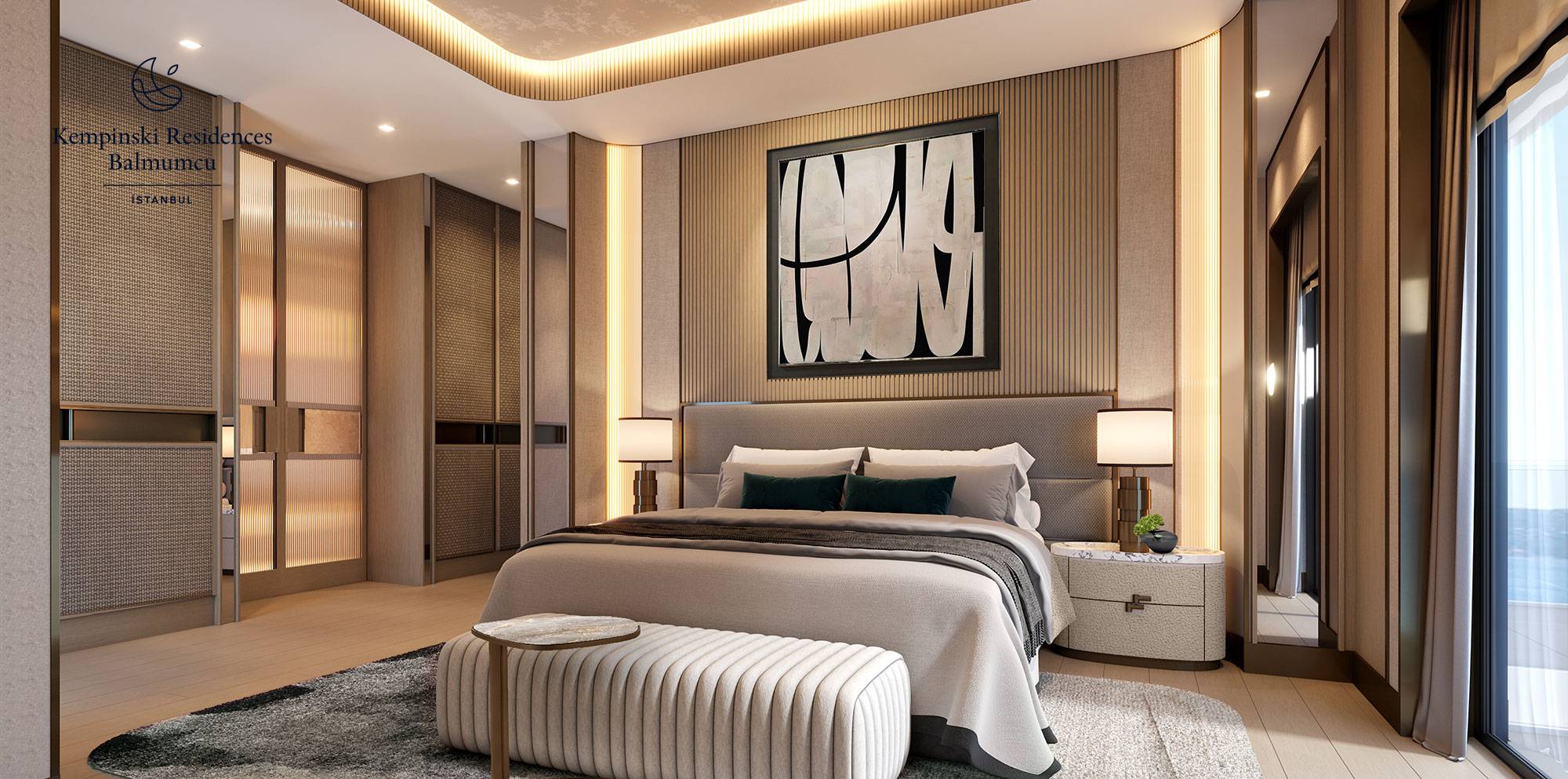 Kempinski Private Residences Balmumcu Bedroom