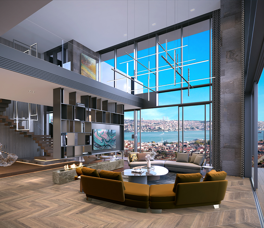Nisantasi Koru (living room)